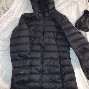 Eddie Bauer Puffy Black Jacket